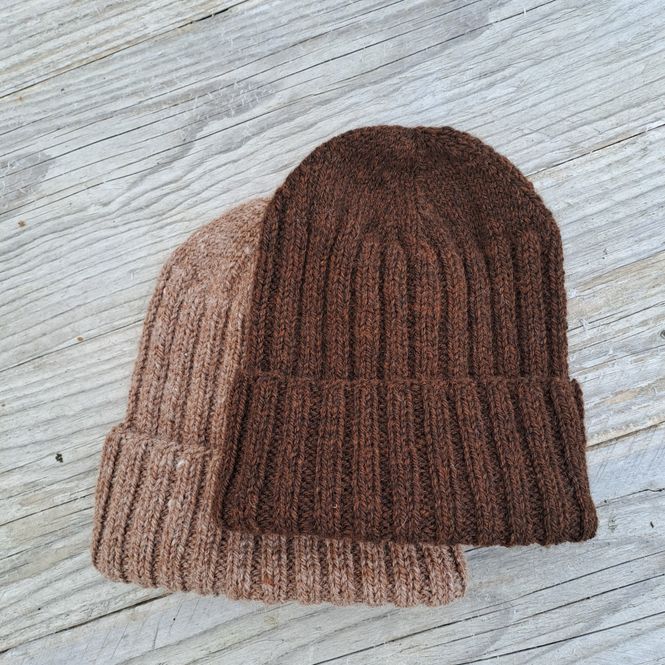 Hovedbilde Strikkepakke - Enkel lue alpakka