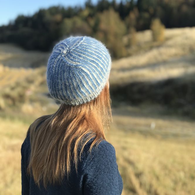 Hovedbilde Strikkepakke - To-veis-lue 