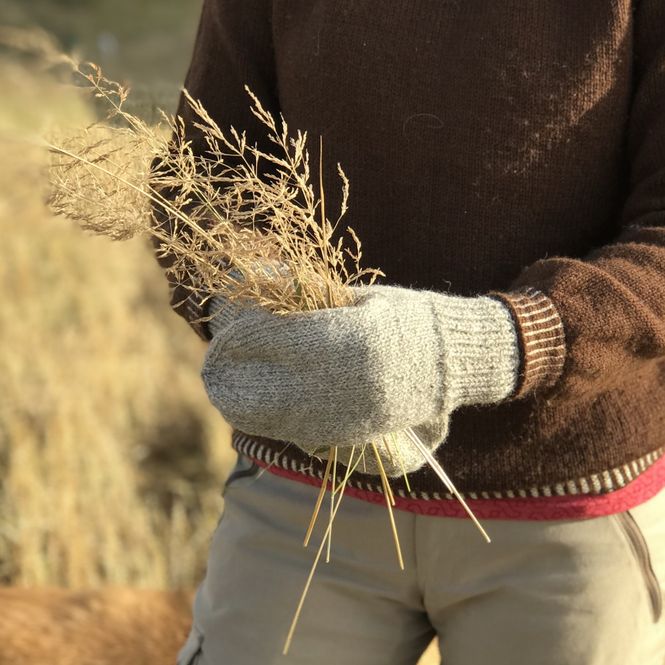 Hovedbilde Strikkepakke - Enkle votter