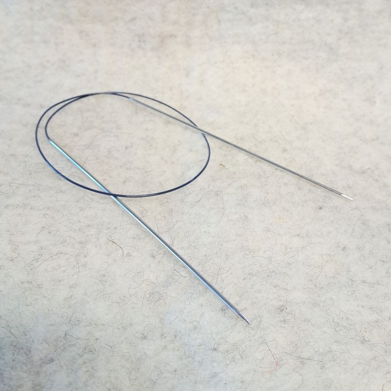 Prym rundpinne messing 60cm