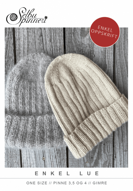 Hovedbilde Oppskrift -Enkel lue