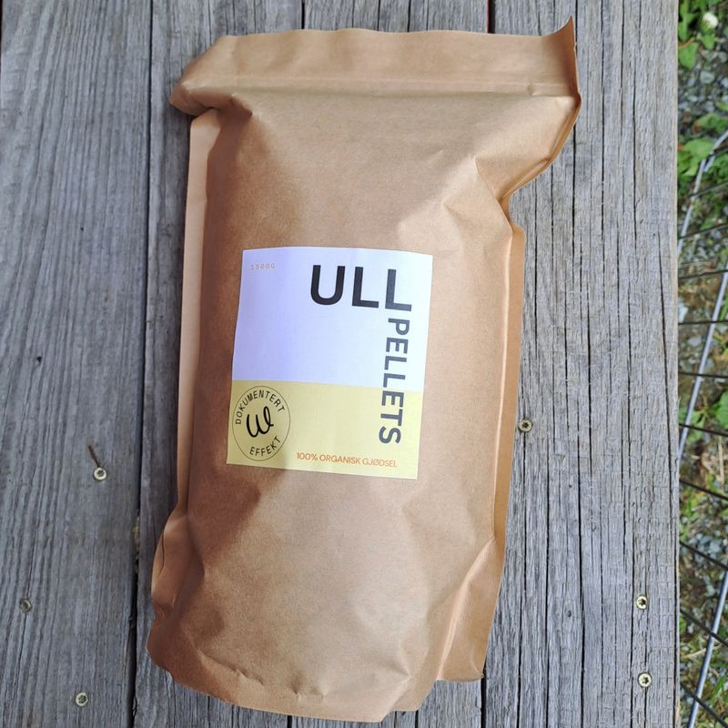 Ullpellets - plantegjødsel