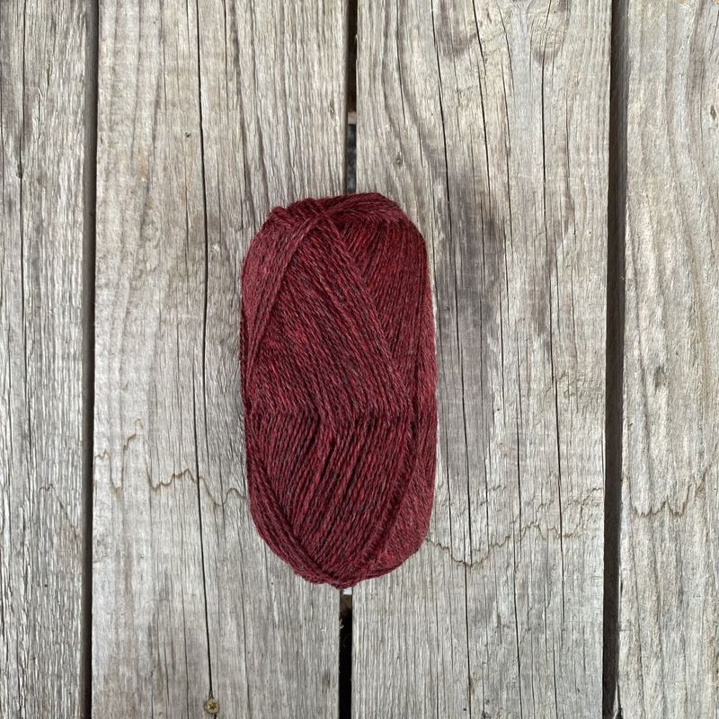 Strikkepakke -Påfuglhals