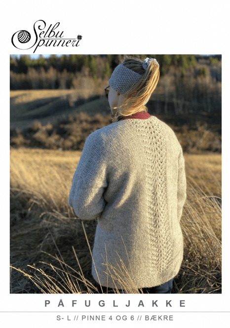 Hovedbilde Oppskrift Påfugljakke